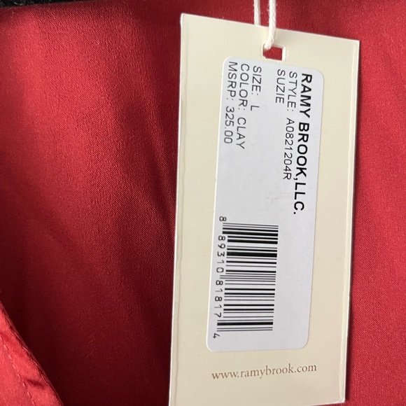 NWT Ramy Brook Suzie Top size L - Picture 3 of 3